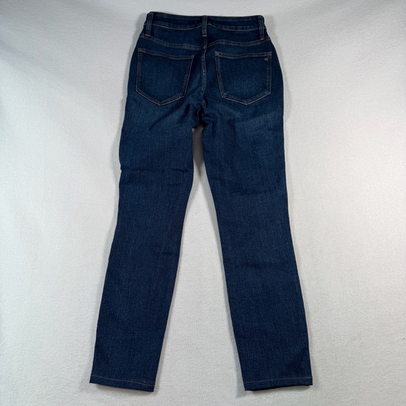 Madewell Jeans Womens 26 Blue Curvy Skinny High Rise Dark Wash Stretch - Picture 2 of 13